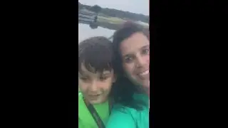 Learn Earth Magazine - Taci and Preston Return from Fishing in the Amazon