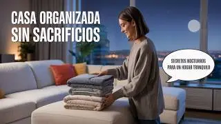 CASA ORGANIZADA SIN SACRIFICIOS: SECRETOS NOCTURNOS PARA UN HOGAR TRANQUILO