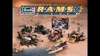 R.A.M.S. (Rebuildable Action Model System) by Revell ad shown in 2000