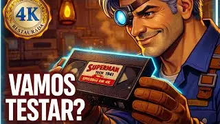 Superman 1941 Epis&oacute;dio 1 O Cientista Louco 4K Ultra HD Restaurado
