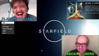 Starfield's Start Screen Rage