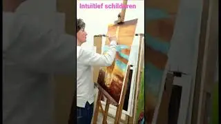 Intu&iuml;tief schilderen #hobby #creatief #energyhealing #doenwatjeleukvindt #ontspanning