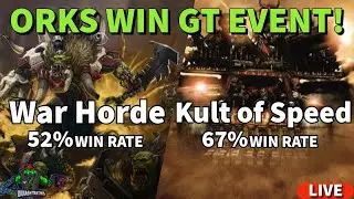 Orks Bounce Back! +7% Surge & GT Win