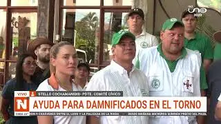 COMIT&Eacute; LLEGA CON AYUDA A AFECTADOS POR LA RIADA