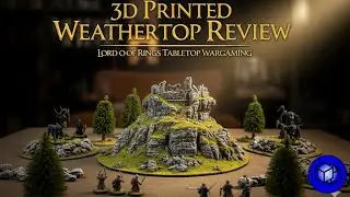3D Printed Weathertop Terrain Review - Lord of the Rings for Tabletop Wargaming