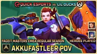 [ AkkuFastLeer ] Quick Esports vs LiL Ducks | Regular Season | Faceit Masters EMEA