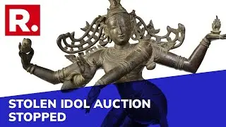Tamil Nadu Police Stop Auction Of Stolen Nataraja Idol In France