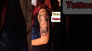 two Face.Tattoo#progression #profit #and #professional #tattoo#shortvideo 🎭
