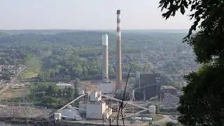 Springdale power plant implosion