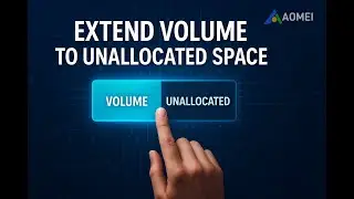 Extend volume to unallocated space