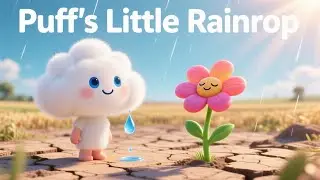 Puff's Little Raindrop#KidsStories #Cloud #Inspiration #ChildrensAnimation
