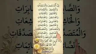 Surah Al-Muslimin [ ان المسلمين ] Beautiful recitation ( The Holy Quran ) #egzonibrahimi #shorts