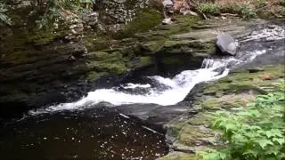 Pennell Falls, Delaware Water Gap, Pennsylvania, August 16, 2014