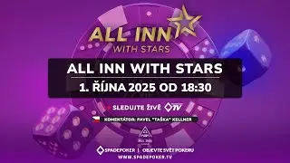 🇨🇿 ALL INN WITH STARS - Fin&aacute;le o 300.000 Kč, All Inn Casino Prague 🇨🇿