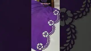 🔥Unique &Trendy Trouser/Sleeves/Daman design #ytshorts #ytviral #diy #cutwork #fashion #dress#sewing