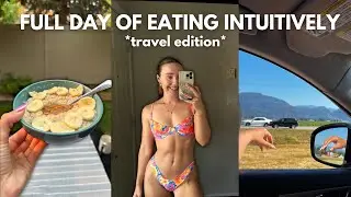 Full Day of Eating on a TRAVEL DAY | High Protein