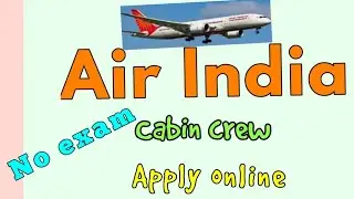 Air India Ltd. recruitment 2018