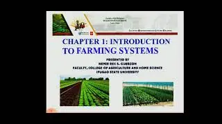 MODULE 1: FARMING SYSTEMS
