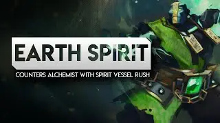Earth Spirit counters Alchemist with Spirit Vessel Rush (Full Gameplay)