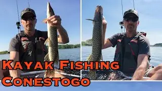 Kayak Fishing For Pike - Conestogo Lake
