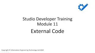 Module 11 - External Code