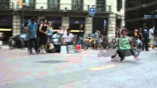 170&ordm;   Video Breakdance  Barcelona