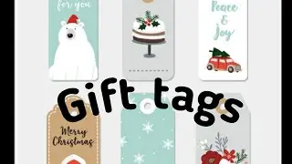 How to make simple gift tags | Easy handmade gift tag ideas for kids | DIY crafts