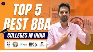 Top 5 BBA colleges in India | IIMs vs NMIMS vs Symbiosis vs Christ vs FLAME | Entrance Tests 🎓