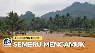 [LIVE] Semeru Semakin Berbahaya, Jebolkan Tanggul, Jalan Antar Kecamatan Lumpuh