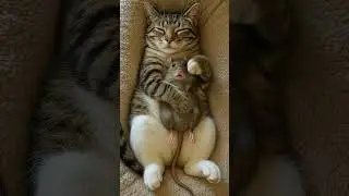 The cat&rsquo;s dream, the mouse&rsquo;s nightmare😅  El sue&ntilde;o del gato, la pesadilla del rat&oacute;n😅