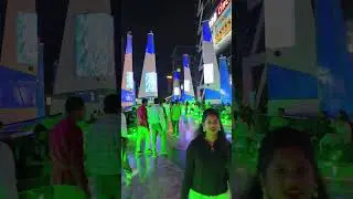 Time Square | Sector V - Kolkata #timesquare #sector5 #kolkata #lightshow #street