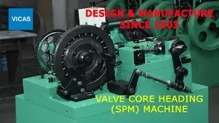 Valve Core Pin Heading (SPM) Machine