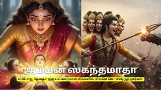 அம்மன் ஸ்கந்தமாதா | Navratri 2025 Day 5 | கருணைமிகு விபத்துக்களை நீக்கும் தேவியின் கதை | AI-4K