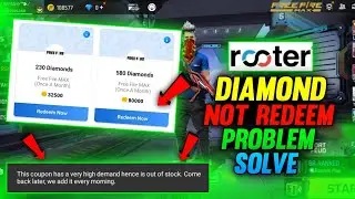 Rooter App Diamond Not Redeem Problem 100% Solution || Rooter App Se Diamond Redeem Nahi Ho Raha