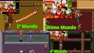 Todos CHEF&Otilde;ES Goof Troop [Pateta e Max] Com PASSWORD do Mundo