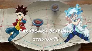 What If Beyblade Stadiums Were Made With Cardboard?