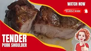 Perfectly Simple Roasted Pork Shoulder with Rich Gravy