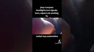 jeep compass headlight fix