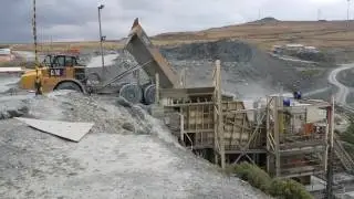Dust suppression at crushing plant in diamond mine www.dust-act.com