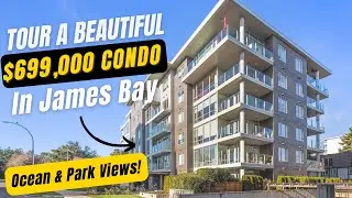 Tour this $699,000 James Bay Condo with Beacon Hill Views and Light! | Victoria, BC Real Estate