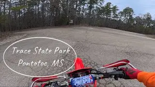 Trail riding Pontotoc, MS.  Trace State Park 2/22/2025