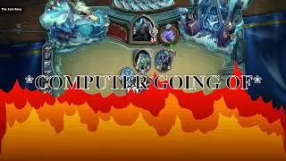 (Hearthstone) Beating the Lich King as every character (Warrior) Very much funnyness