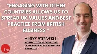 Andy Burwell on the importance of international engagement