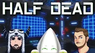 Half Dead - SO MANY TRAPS! (Multiplayer Indie Game) ~Round 1~ ft. Kravin, Jake, & Alex