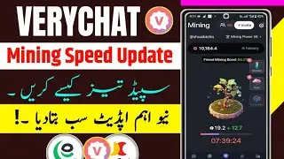 Increase Very Chat App Mining Level/ Details Vedio/ Alyan Free Earning 