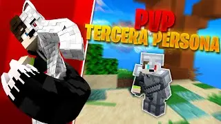 ⚜️SKYWARS MINEPLEX Y MINECRAFT PVP EN TERCERA PERSONA😱