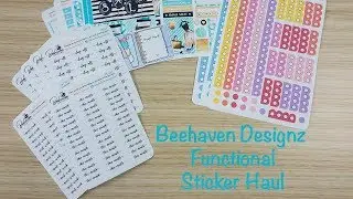 Beehaven Designz Functional Sticker Haul