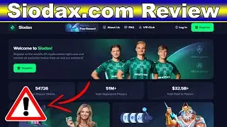 Siodax.com Review 🚨 Play Games & Earn Money? Legit or Scam Exposed!
