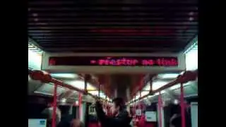 Metro na lince C v úseku Vltavská - Kačerov