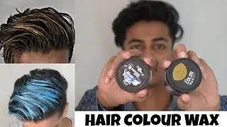 How to use HAIR COLOUR WAX | Malayalam | Get temporary hair colour-  Melbin Styles